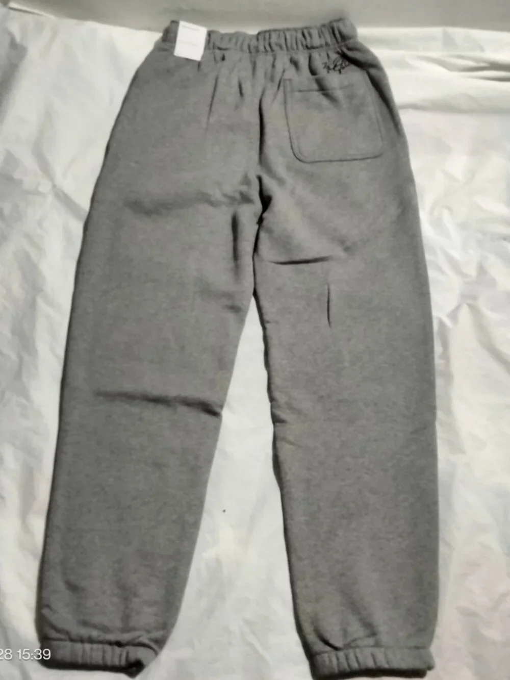 Jordan Essentials Men's Fleece Pants Sweatpants Carbon Grey DA9820-091 Size S